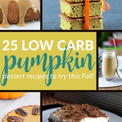 25 Delicious Low Carb Pumpkin Dessert Recipes