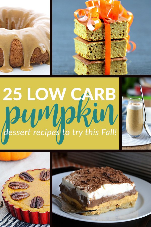 25 Delicious Low Carb Pumpkin Dessert Recipes