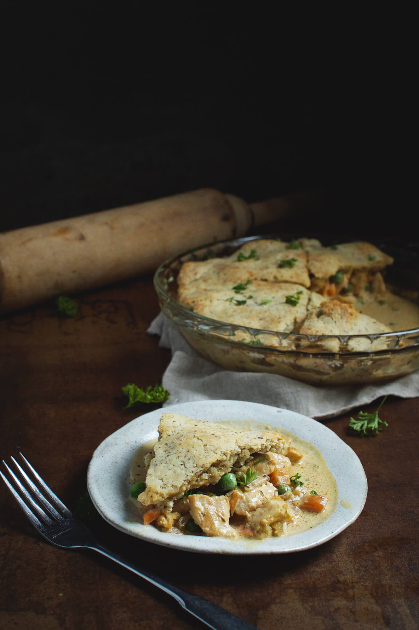 Low Carb Keto Chicken Pot Pie