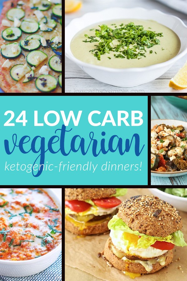 24 Vegetarian Keto Dinners