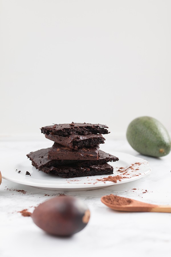 Keto Chewy Avocado Chocolate Brownies