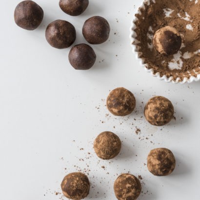 Keto Dark Chocolate Truffles