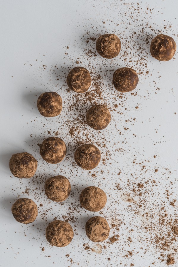 Low Carb Dark Chocolate Truffles