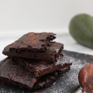 Keto Chewy Avocado Chocolate Brownies