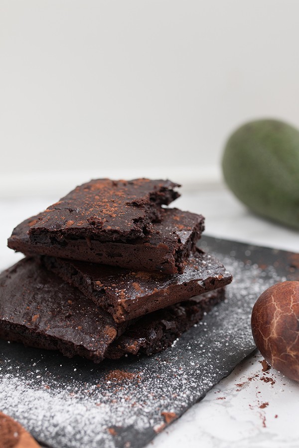 Keto Chewy Avocado Chocolate Brownies