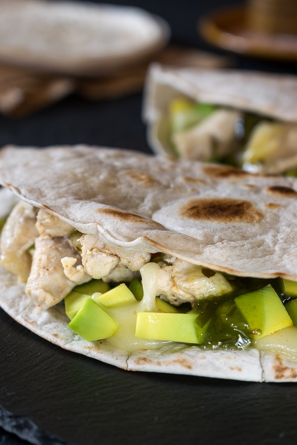 Low Carb Jalapeno Chicken Quesadilla