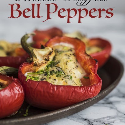 Keto Omelet-Stuffed Bell Peppers