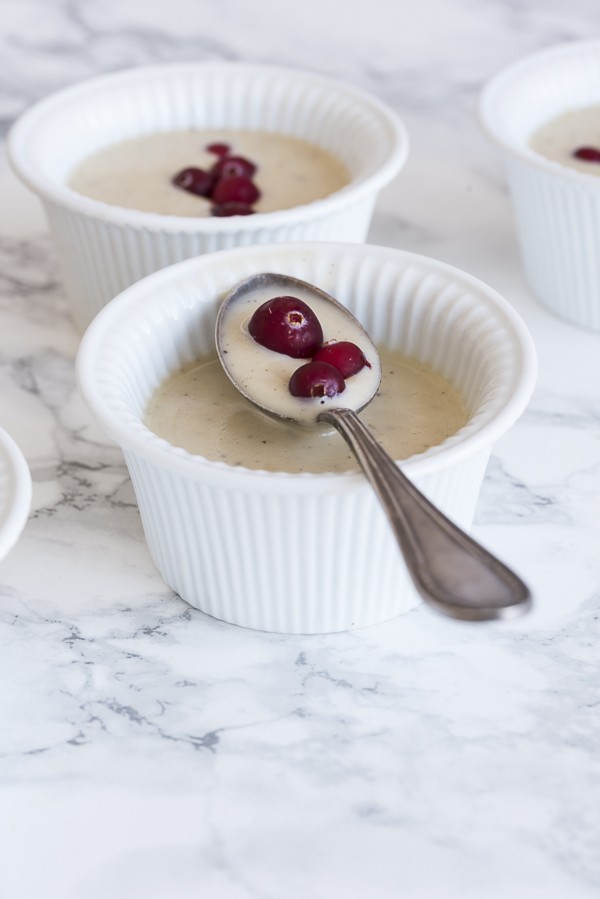 Low Carb Creamy Vanilla Custard