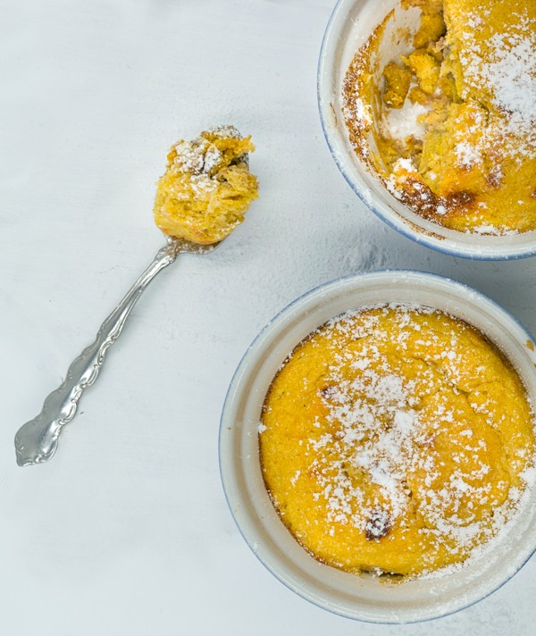 Keto Spiced Pumpkin Soufflés