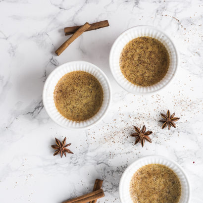 Keto Pumpkin Spice Creme Brulee