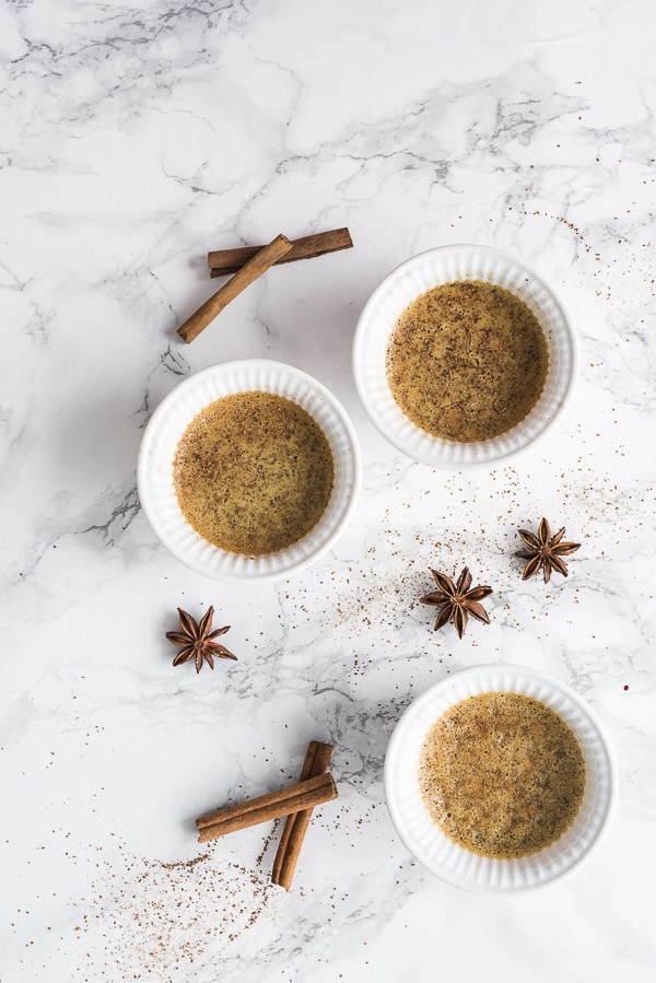 Keto Pumpkin Spice Creme Brulee