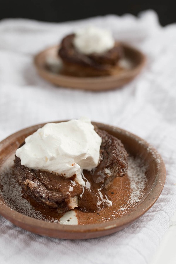 Keto Coconut Chocolate Lava Cakes