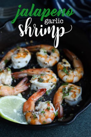 Keto Jalapeno Garlic Shrimp