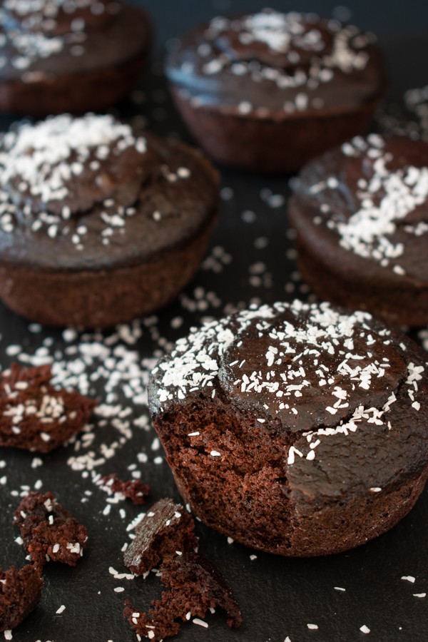 Keto Chocolate Peanut Cupcakes