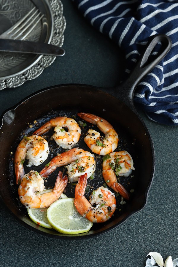 Low Carb Jalapeno Garlic Shrimp