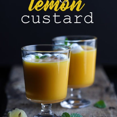 Keto Zesty Lemon Custard