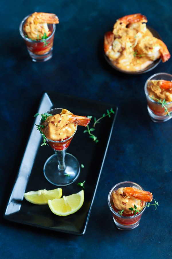 Keto Creamy Shrimp Cocktail