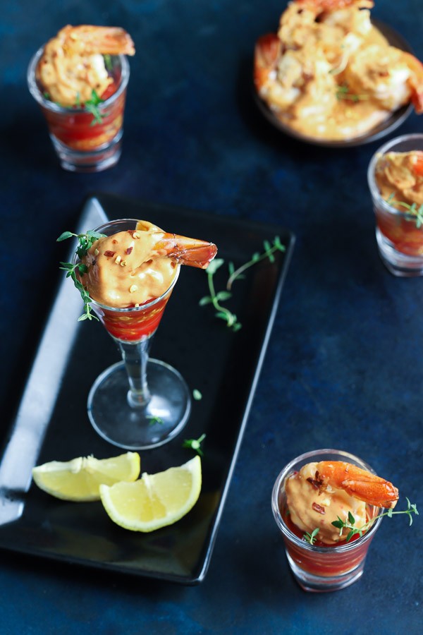 Low Carb Creamy Shrimp Cocktail