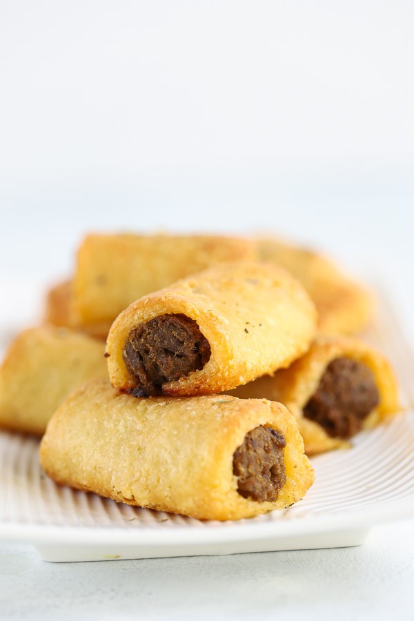 Keto Baked Sausage Rolls