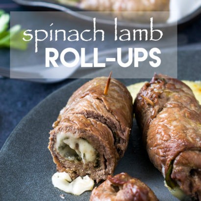 Keto Spinach Lamb Roll-Ups