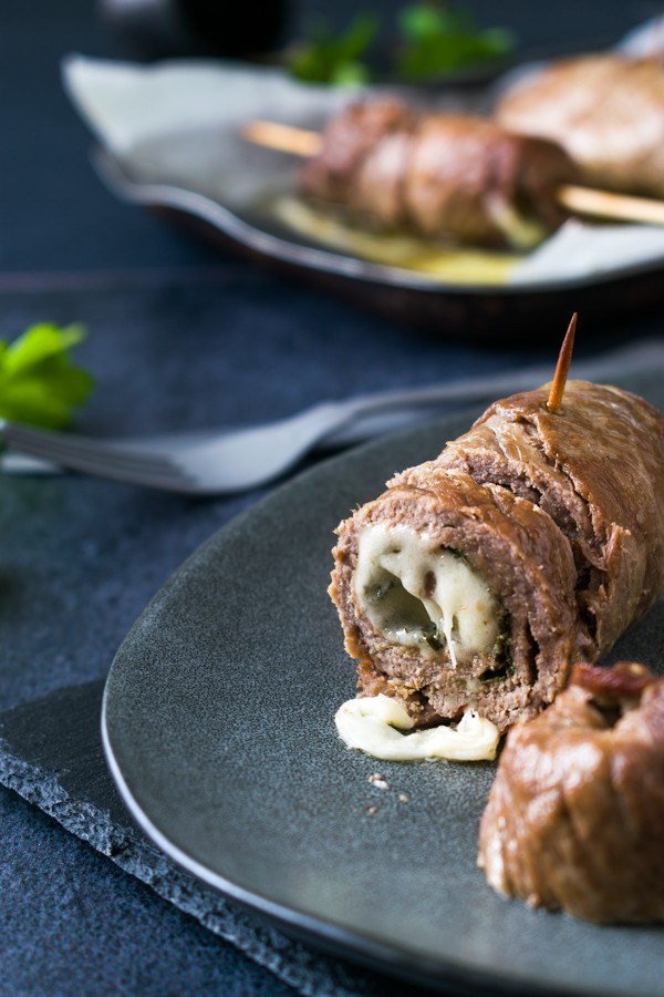 Keto Spinach Lamb Roll-Ups