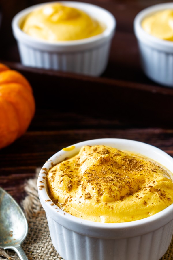 Keto Whipped Pumpkin Cheesecake Mousse