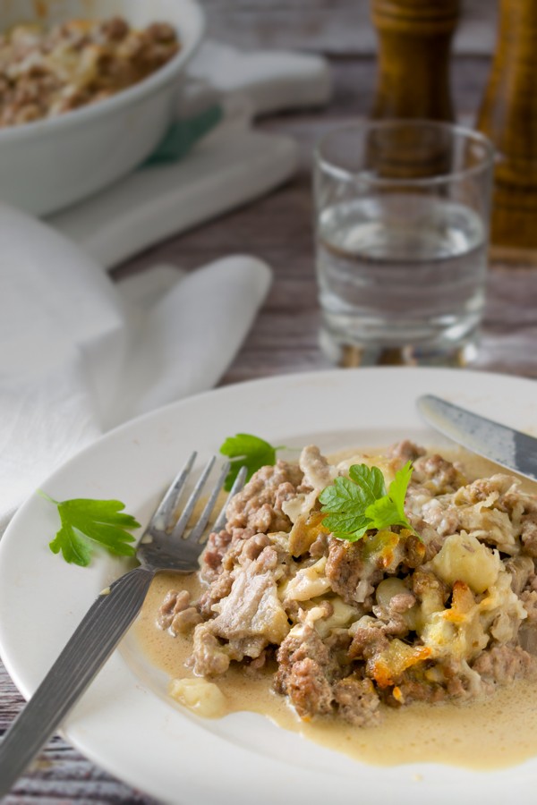 Keto Bacon Lamb Burger Casserole