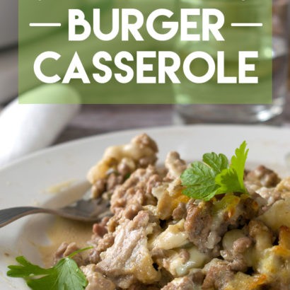 Keto Bacon Lamb Burger Casserole