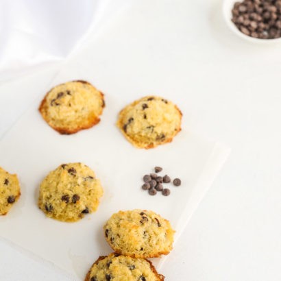 Keto Coconut Chocolate Chip Cookies