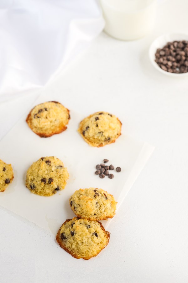 Keto Coconut Chocolate Chip Cookies