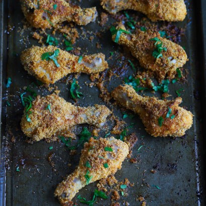 Keto Crispy Baked Chicken Drumsticks