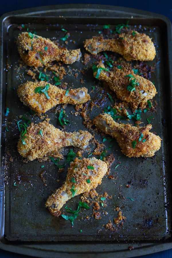 Keto Crispy Baked Chicken Drumsticks