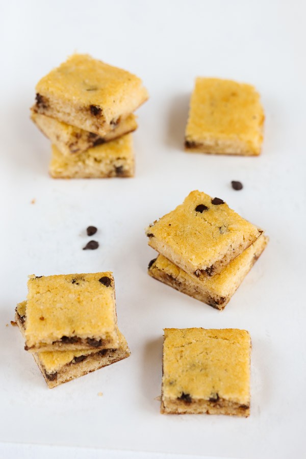 Keto Coconut Chocolate Chip Bars