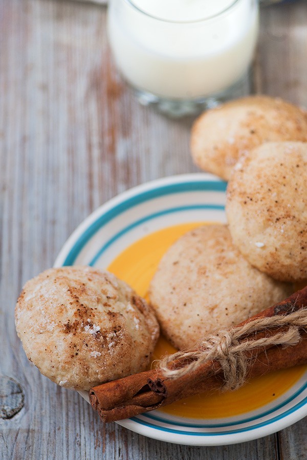 Low Carb Maple Snickerdoodles