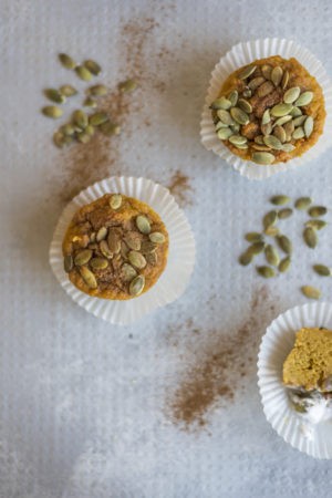 Keto Maple Pumpkin Pie Cupcakes