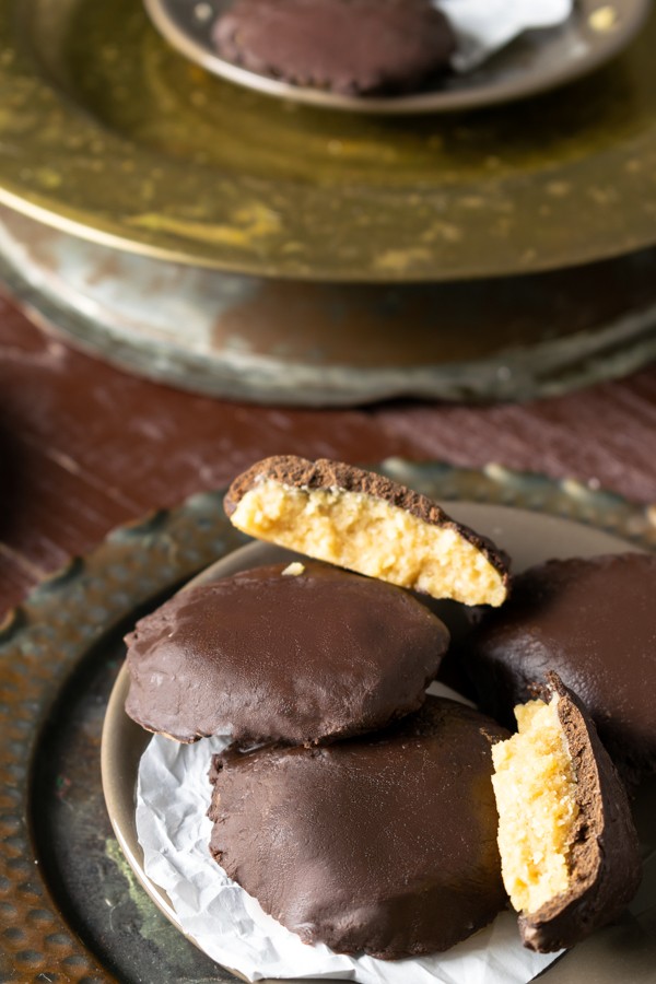 Keto Chocolate-Dipped Peanut Butter Cookies