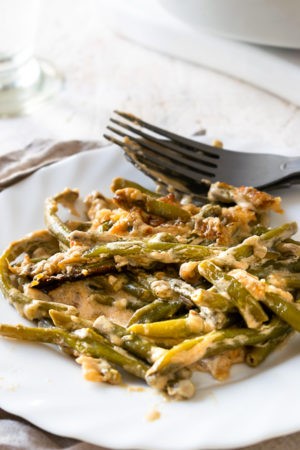 Creamy Low-Carb Keto Green Bean Casserole