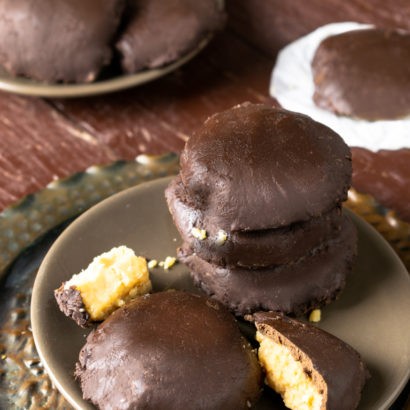 Keto Chocolate-Dipped Peanut Butter Cookies