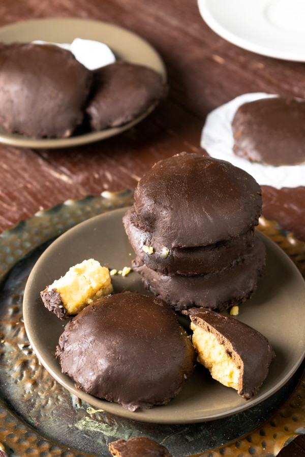 Keto Chocolate-Dipped Peanut Butter Cookies