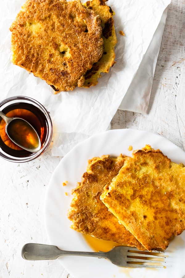Low Carb Vanilla French Toast