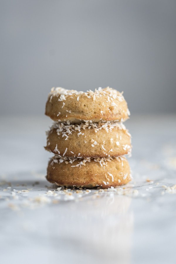 Low Carb Fried Coconut Donuts