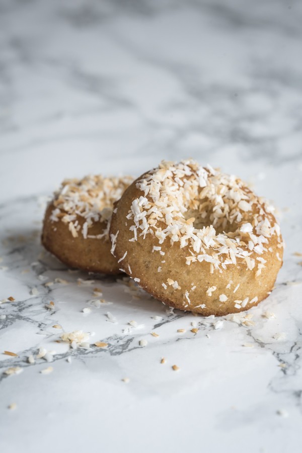 Keto Fried Coconut Donuts