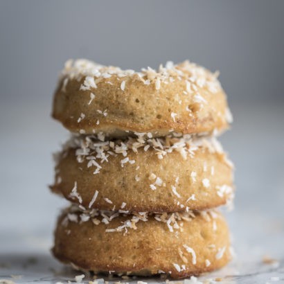 Keto Fried Coconut Donuts