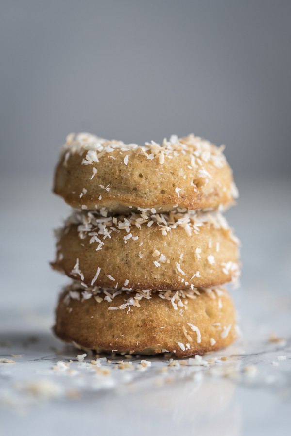 Keto Fried Coconut Donuts