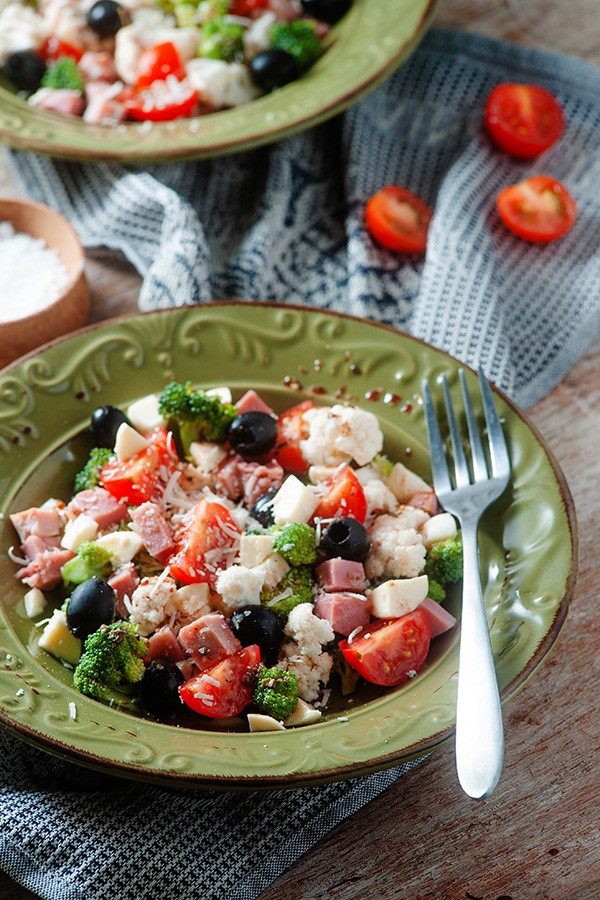 Low Carb Chopped Greek Summer Salad