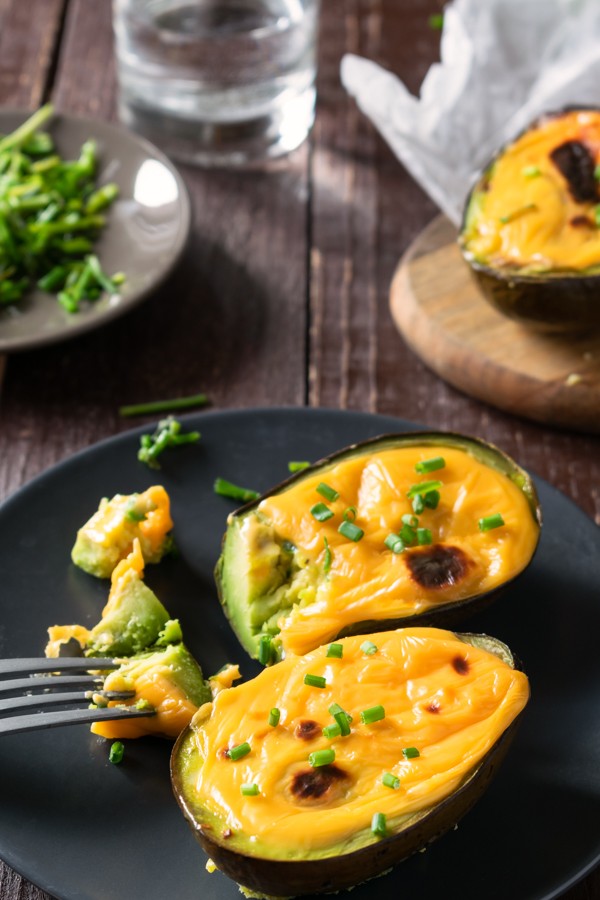 Keto Spicy Avocado Egg Cups