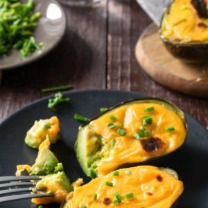 Keto Spicy Avocado Egg Cups