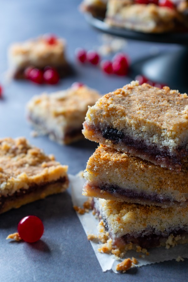 Keto Cranberry Walnut Dessert Bars