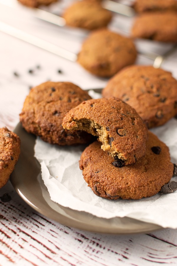 Keto Chewy Brown Sugar Chocolate Chip Cookies