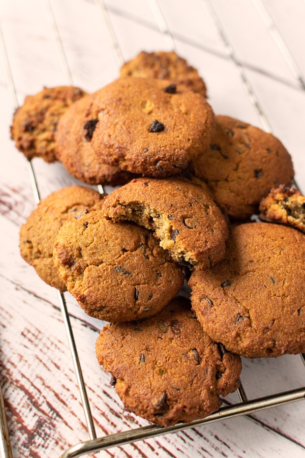 Keto Chewy Brown Sugar Chocolate Chip Cookies